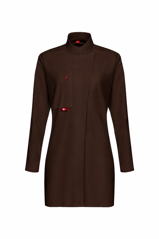 Топ медицинский женский Сартори, шоколад