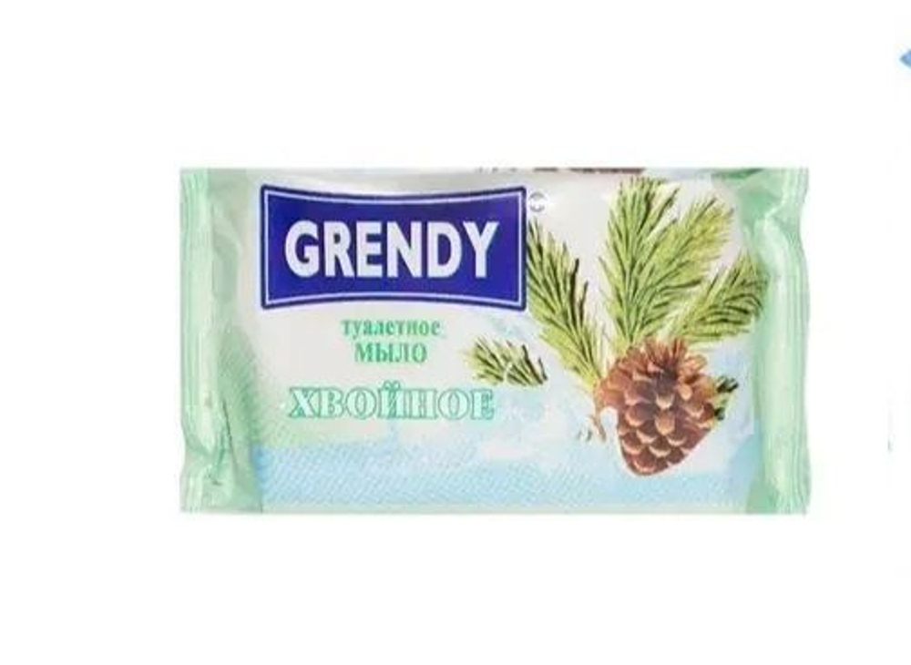 GRENDY Мыло кусковое 100гр Хвойное