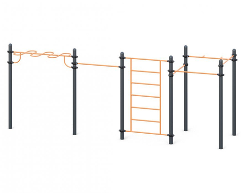 Уличный комплекс для воркаута W-01-003