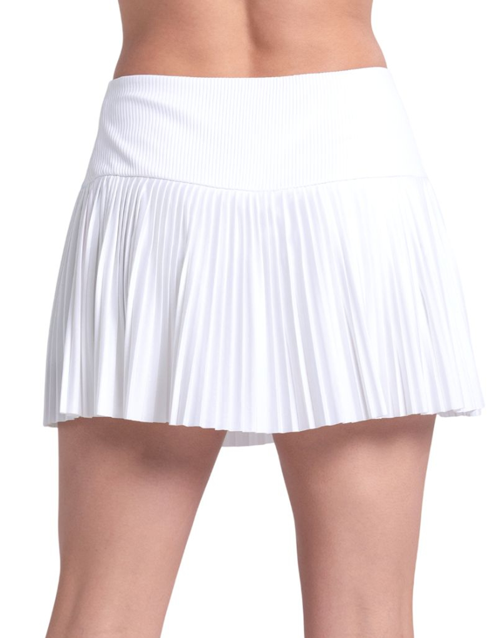 Теннисная юбка Lucky in Love Racer Rib Pleated - white blue