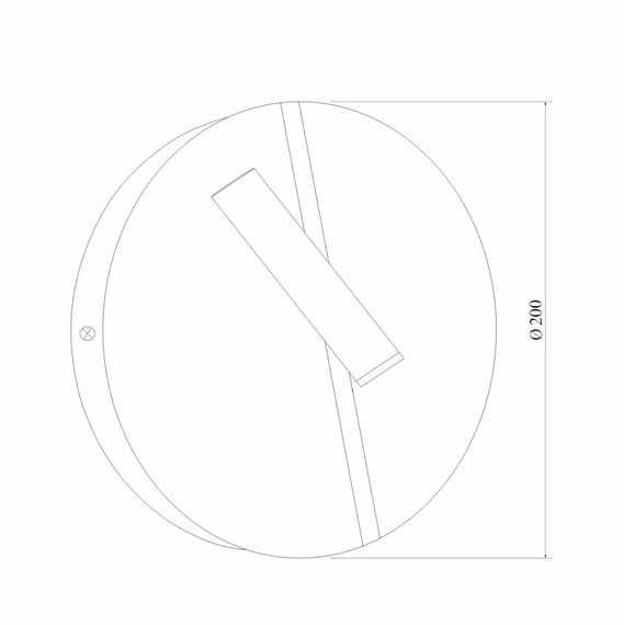 Светодиодный спот Elektrostandard Drom LED 40105/LED чёрный/чёрный жемчуг a055362