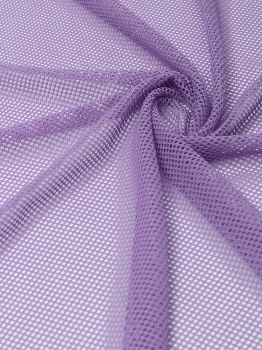 Сетка эластичная яркая лаванда КРУПНАЯ ЯЧЕЙКА метражом