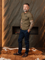 Поло Варгградъ мужское хаки "Череп и кости 1915"