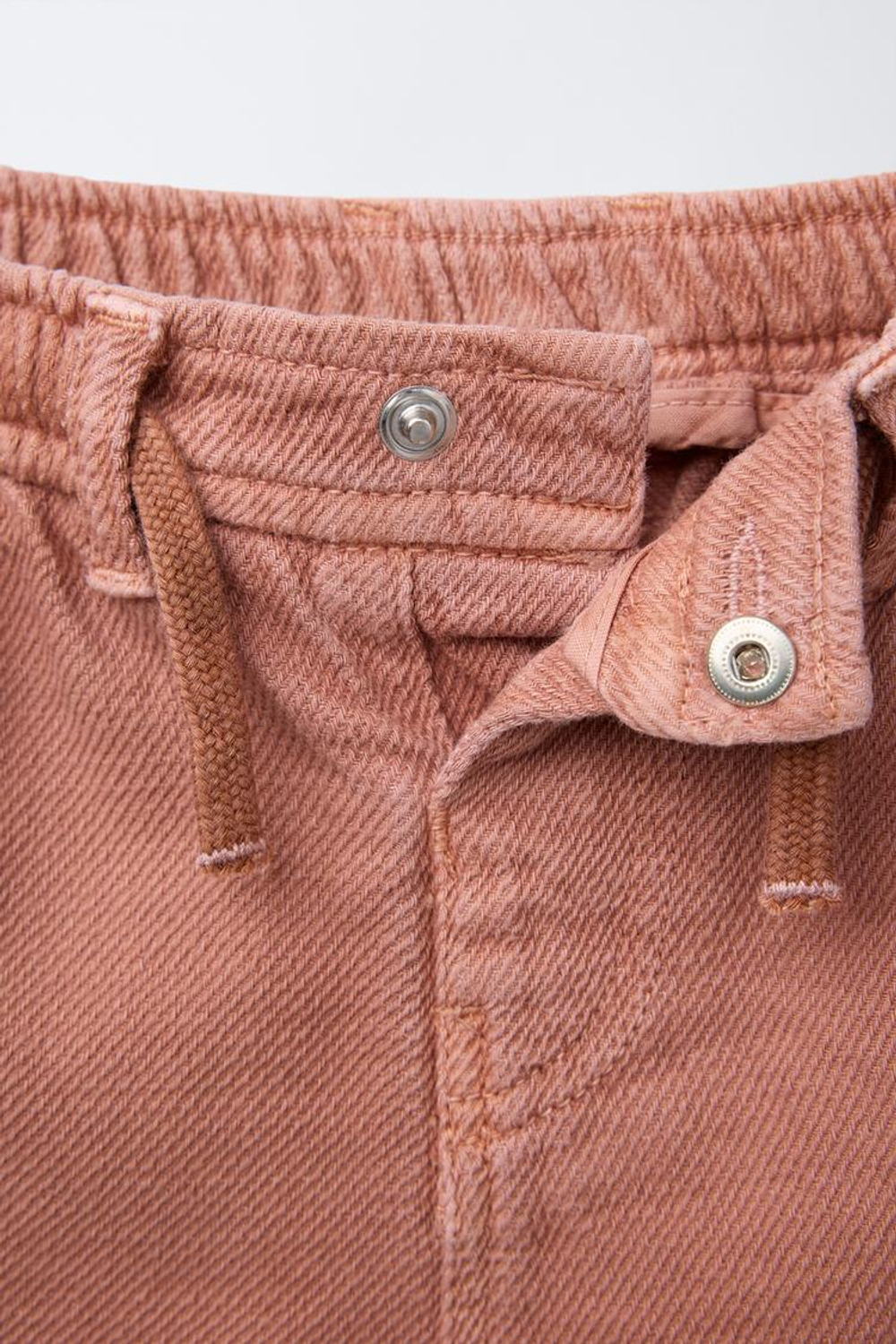 ZARA БЕРМУДЫ STANDARD SOFT TOUCH, ЧЕРЕПИЧНЫЙ