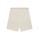 Шорты Fear of God Essentials Light Heather Oatmeal Logo, FOG-FW21-183