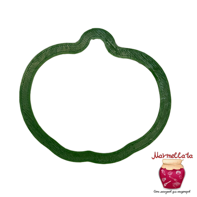 Вырубка пластиковая "Тыква" (8 см)