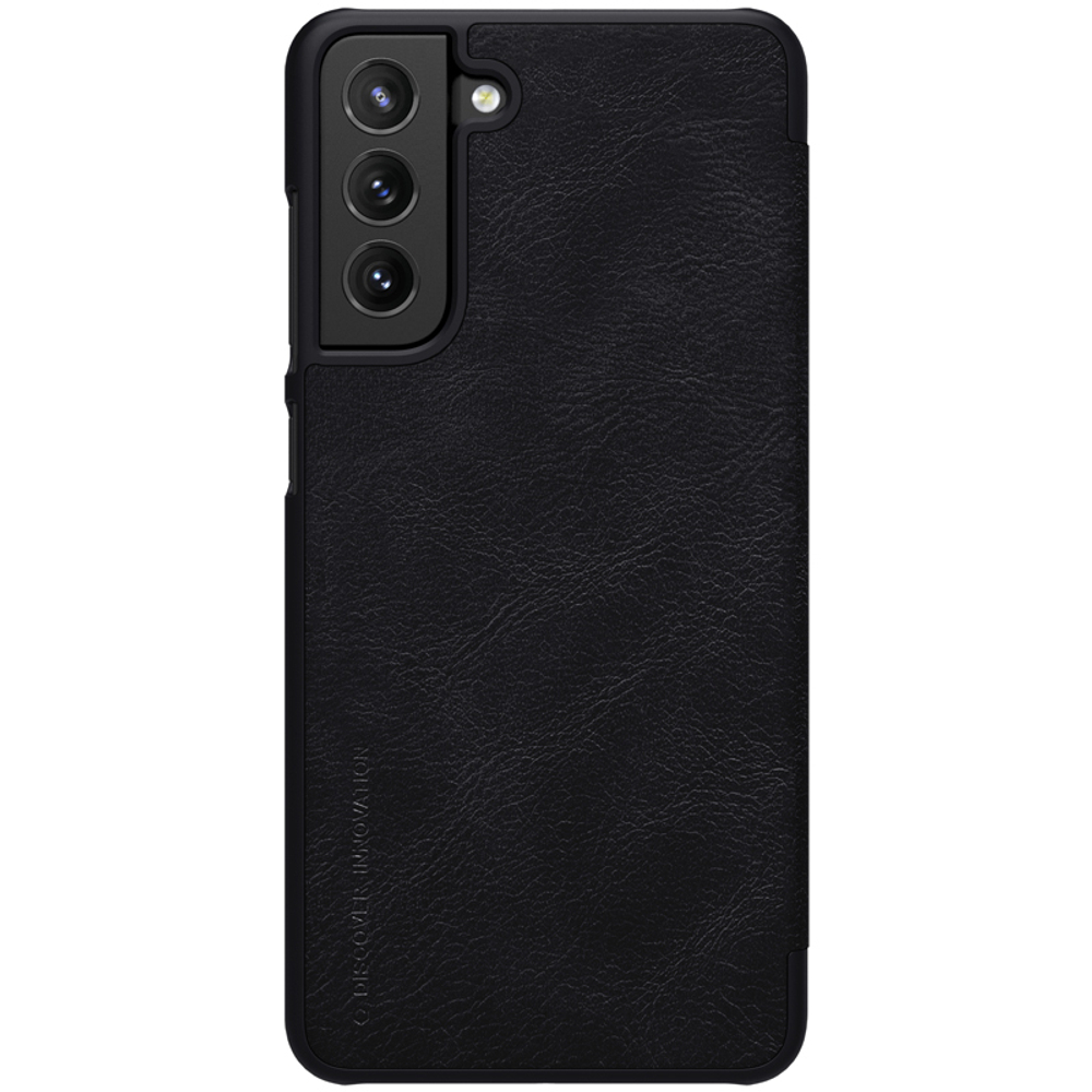 ✓ Кожаный чехол книжка от Nillkin для Samsung Galaxy S21 FE 5G, черный  цвет, серия Qin Leather - купить по отличной цене 🤑 в интернет магазине  caseport в Москве и СПб