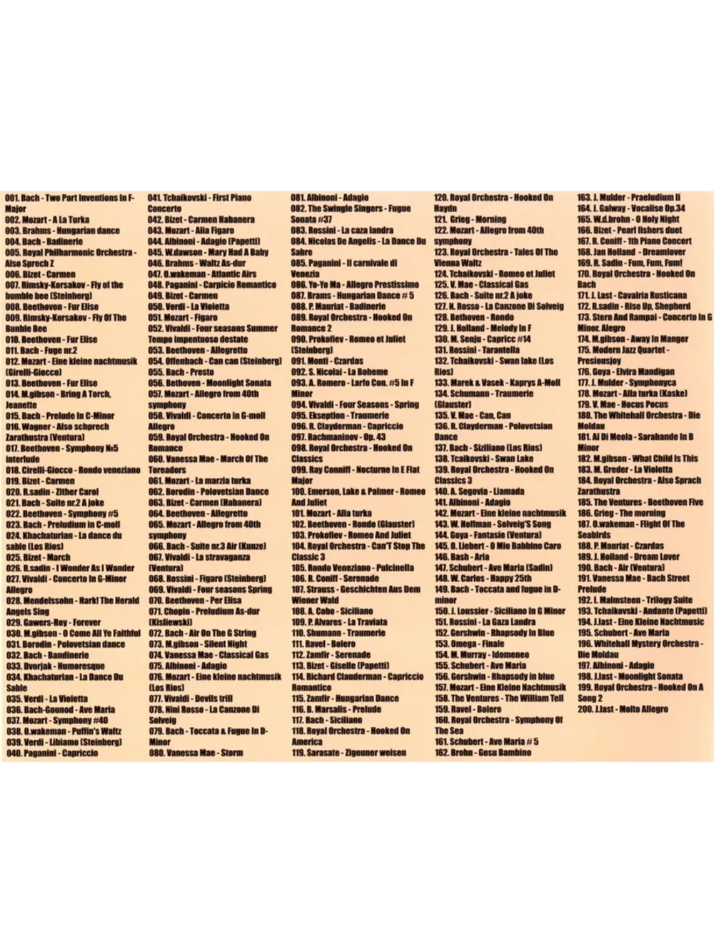 Шедевры Мировой Классики (Диск CD-MP3)