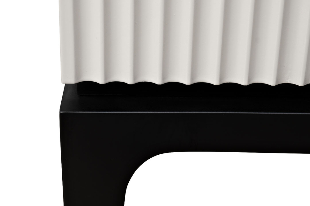 Консоль Garda Decor Эсте(Este) черно, серая 109*40*80 см