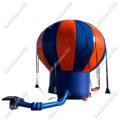 Качели воздушный шар «Солнечный полёт 2» 6,2×5,6×5,6 м