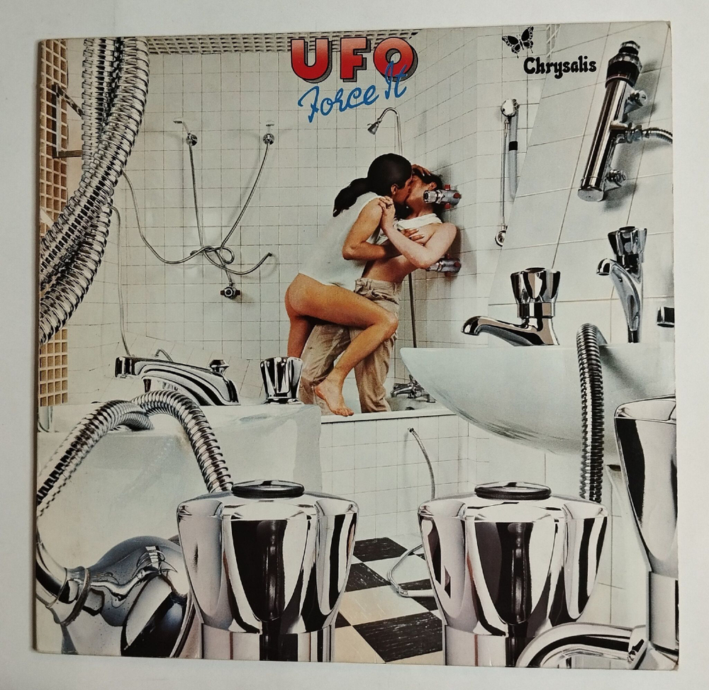 Винтажная виниловая пластинка LP UFO Force It (Germany 1975)