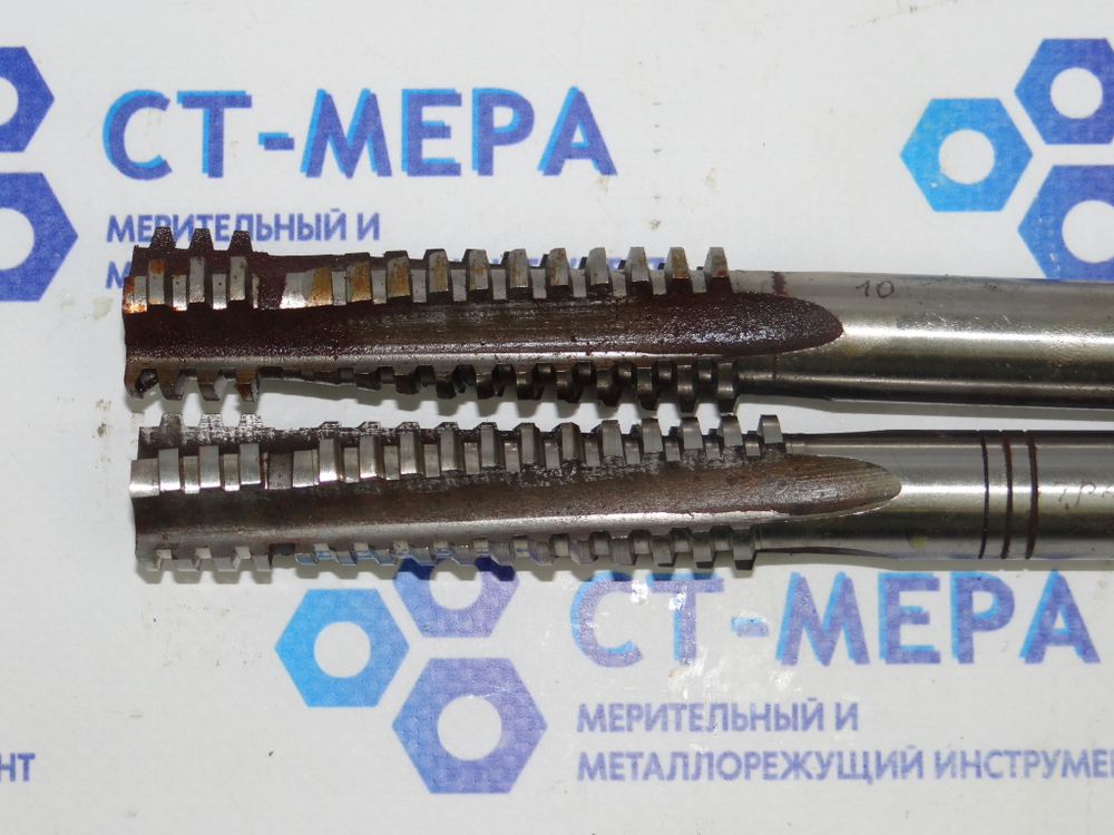 Метчик трапецеидальный Tr22х5 машинно-ручной Р18 L=235мм к-т из 2 штук