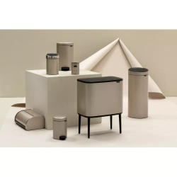 Brabantia - NewIcon Контейнер для мусора Gold Metalic, 12 л. / артикул   304446  / GTIN 8710755304446