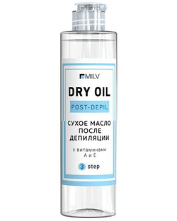 Сухое масло после депиляции с ароматом ванили MILV