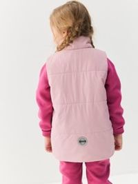 Жилет на молнии с капюшоном "Роза"