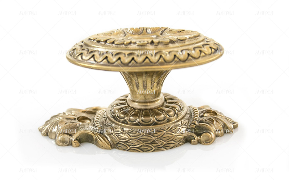 Каминная ручка латунная классика