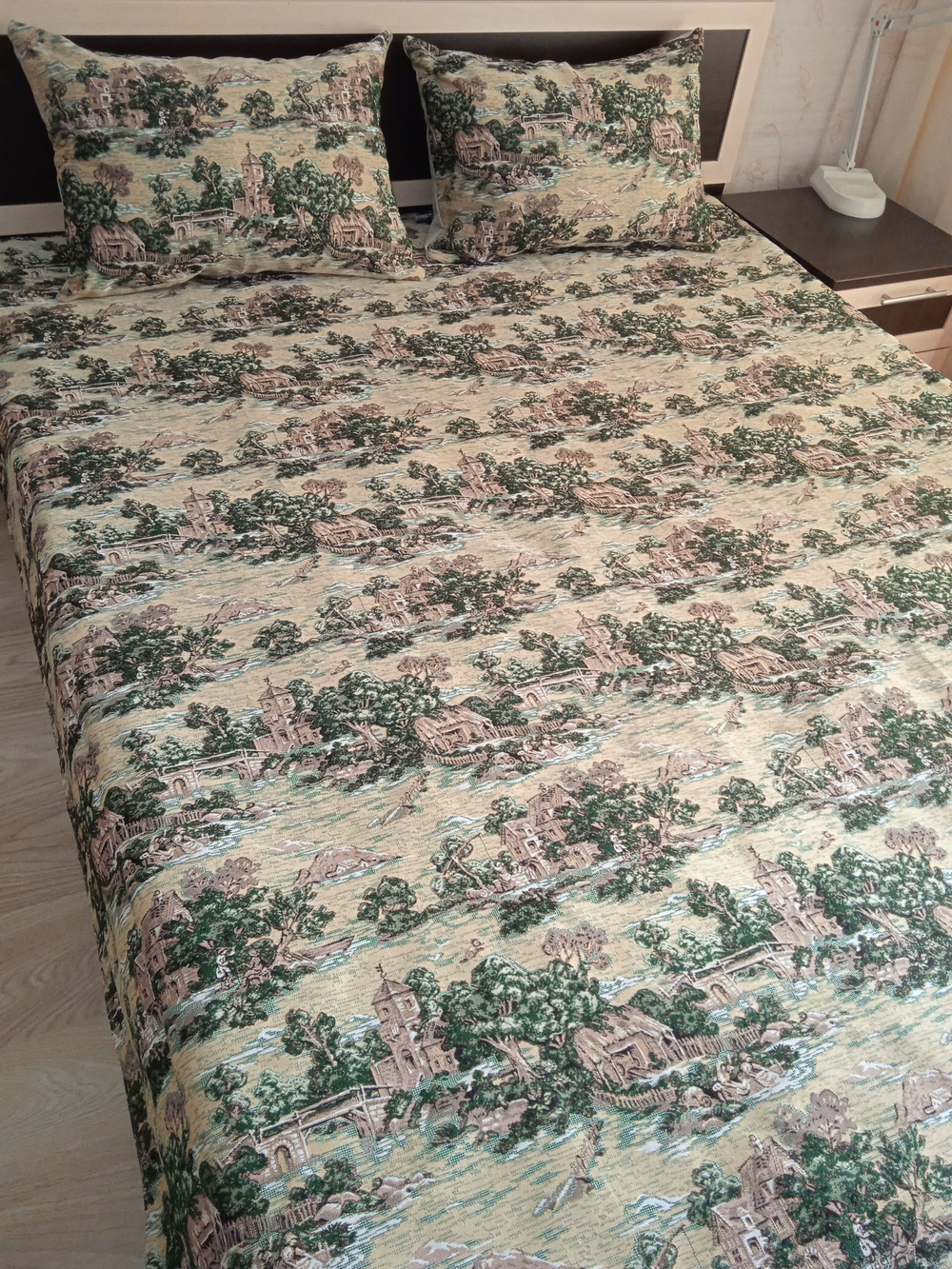 Декоративная гобеленовая наволочка для интерьерной подушки Мотивы прованса 68х47