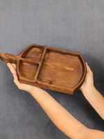 Деревянная менажница из Сибирского кедра для подачи, сервировки