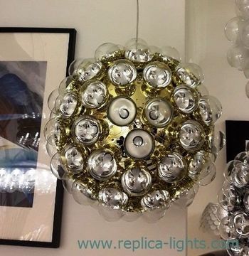 replica Prop Light ball lamp ( gold )
