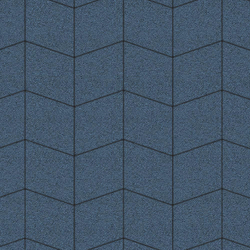 Тротуарная плитка РОМБ - Гранит Синий