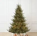 Елка с гирляндой встроенной «Eiffel» (Литая хвоя) 180 см / 1,8 м