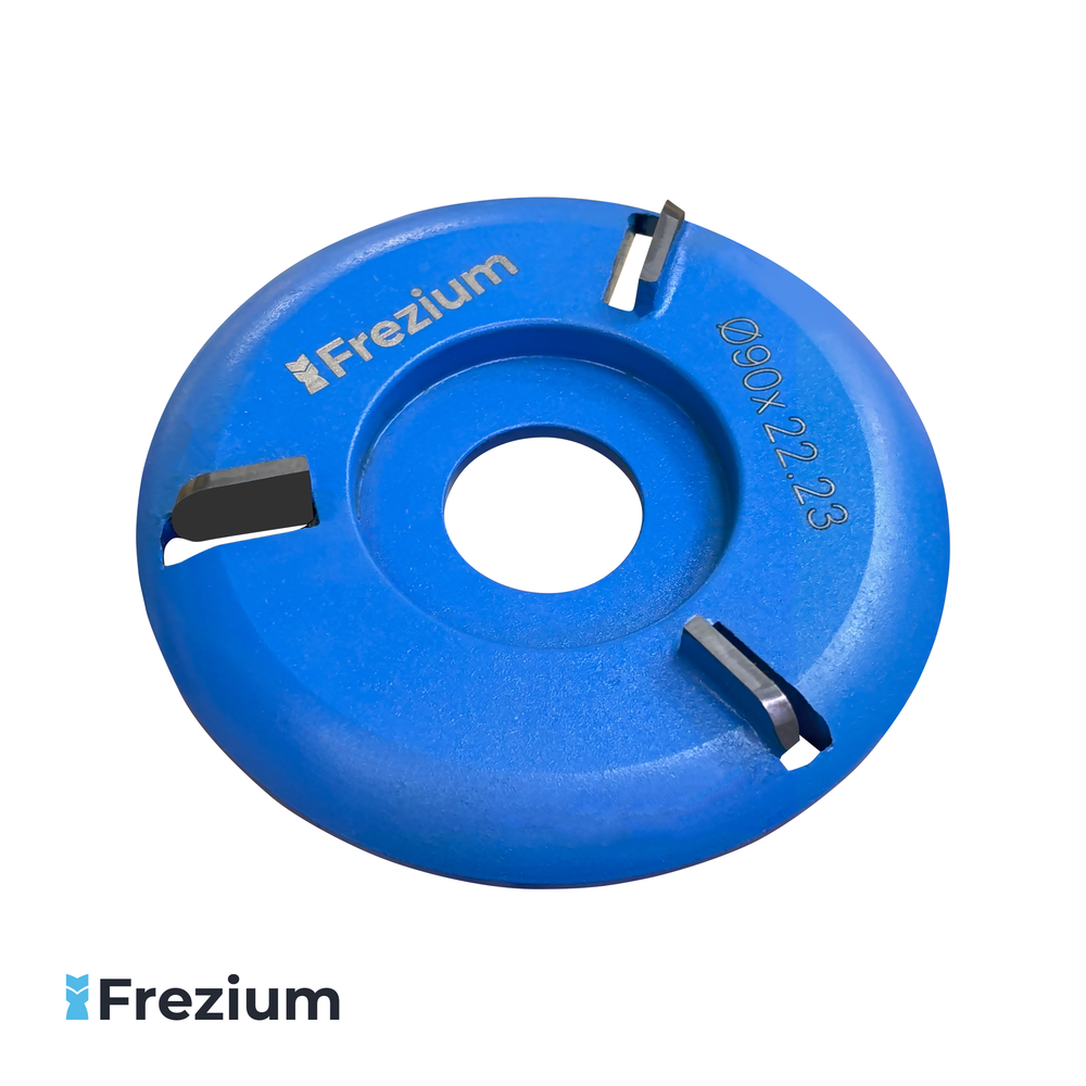 Диск шлифовальный твердосплавный полукруглый для УШМ &quot;Frezium&quot; 90x22.23 мм