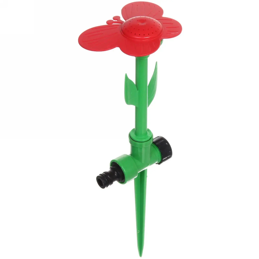 Разбрызгиватель «Бабочка» на колышке, 33см, б/с разъем ДоброСад