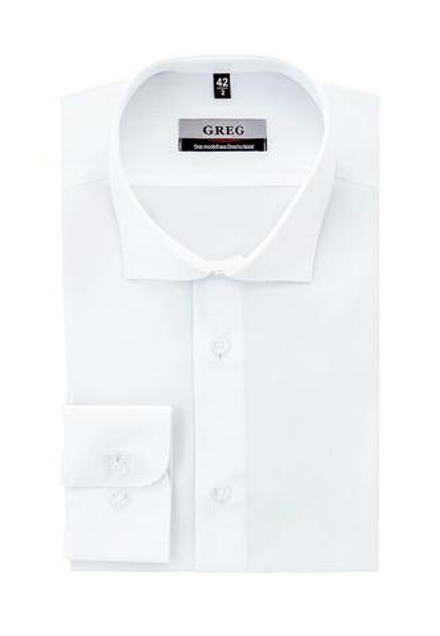 Сорочка GREG Regular fit 100/199/WHITE/Z "База"