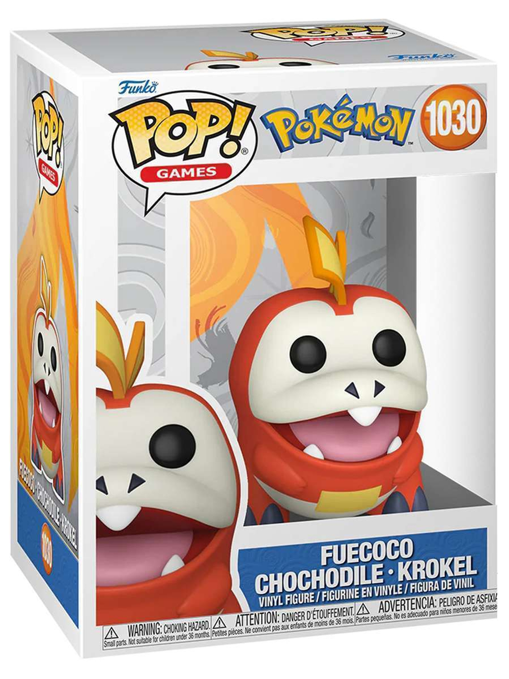 Фигурка Funko POP! Games Pokemon Fuecoco (1030) 80310