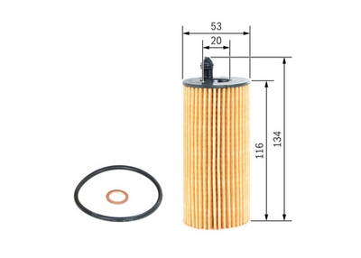 BOSCH - F026407205-BOC - Oil Filter