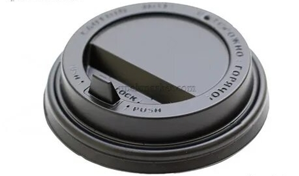 Крышка d-90 mm чёрная