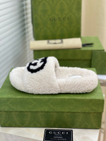 Gucci Wool Slide Sandal