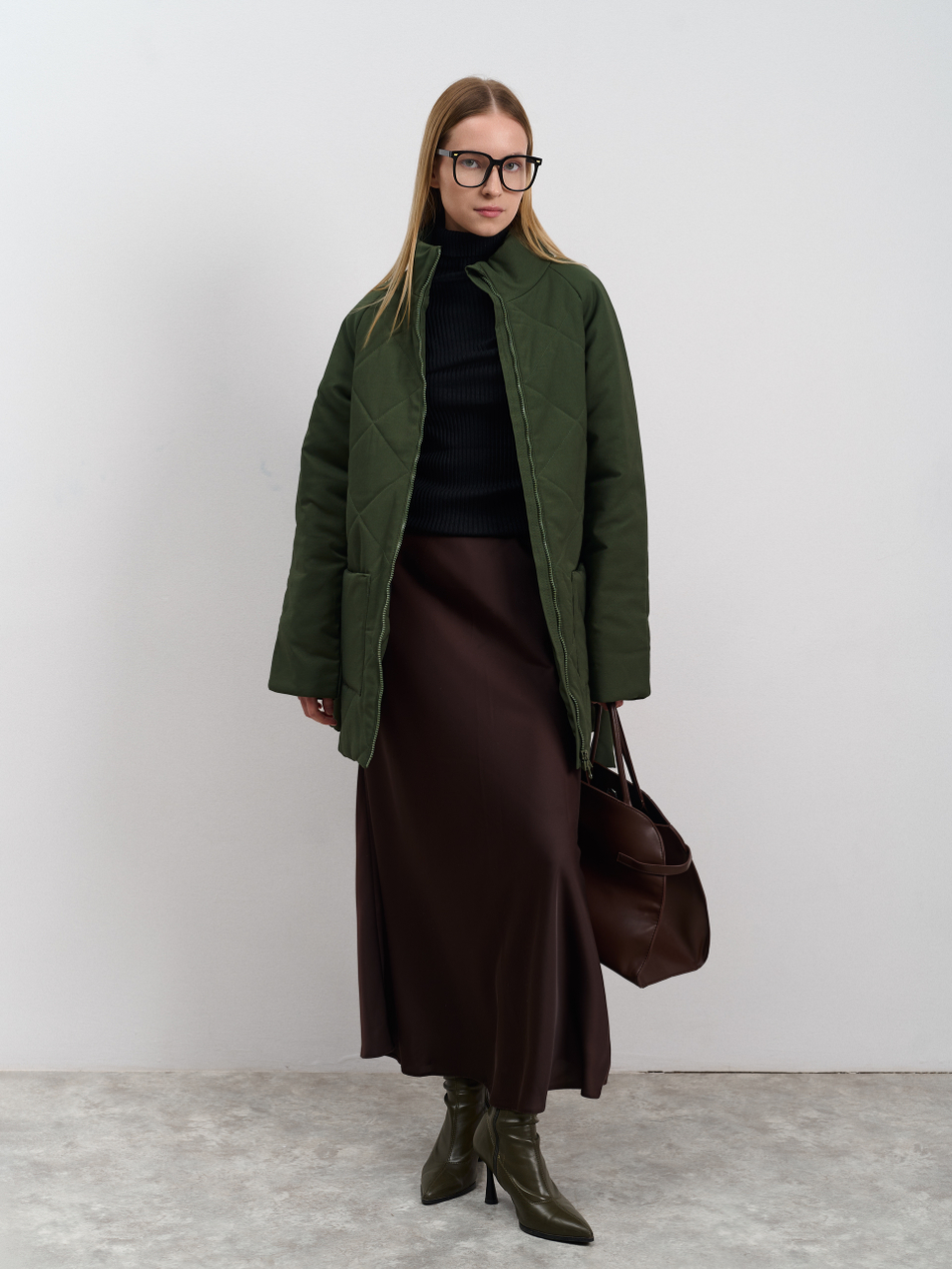 Куртка женская демисезонная "Баланс" хаки