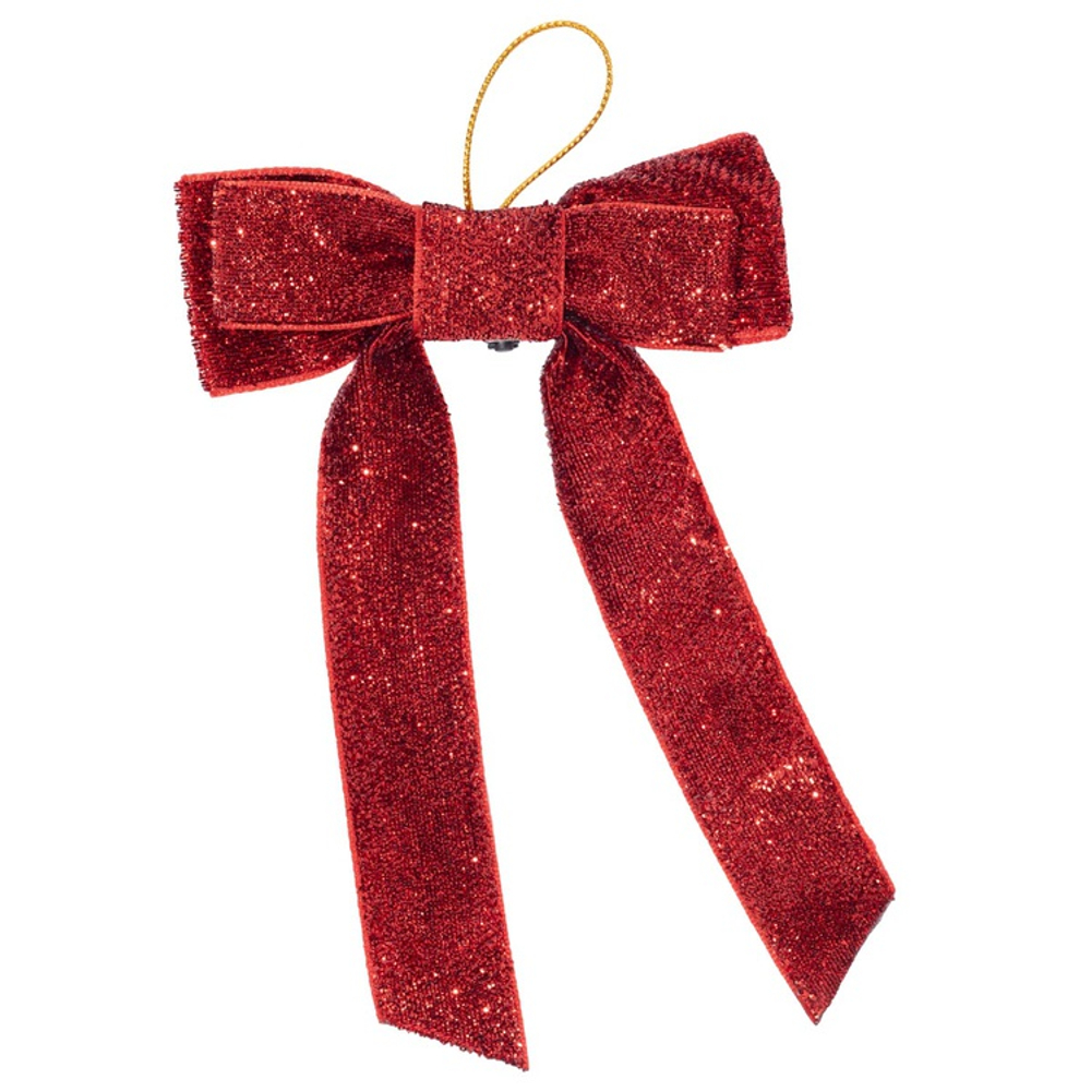 Бант красный с подсветкой