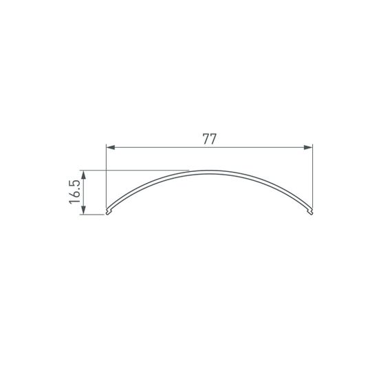 Рассеиватель Arlight Kant-H55 Round-Pm Opal 044581