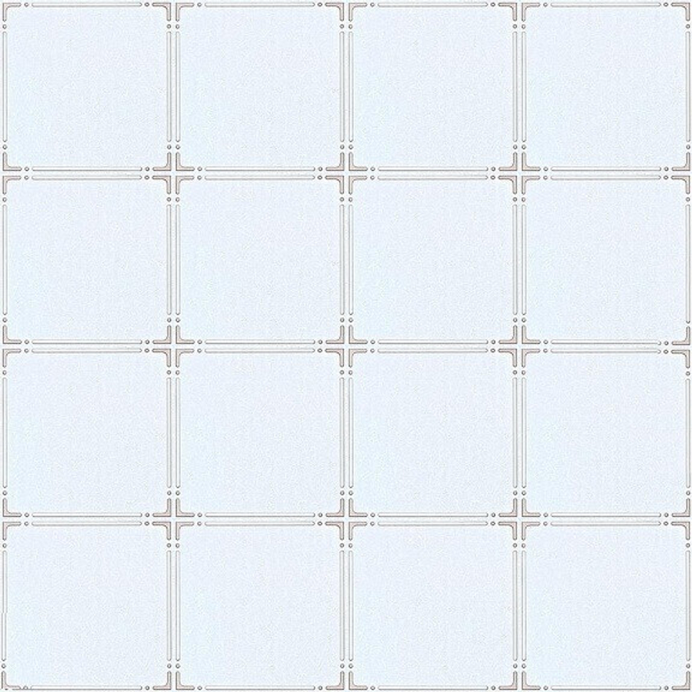 Потолок кассетный Cesal Art Айсберг 061D ЗС К90 300х300 мм