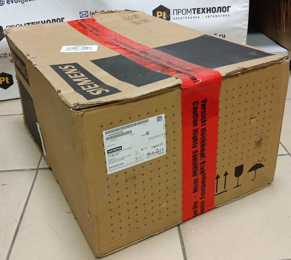 Siemens 6SL3100-0BE23-6AB0 новое