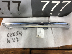 Молдинг решетки радиатора GLE (V167) AMG 18-нв Б/У Оригинал A1678854803