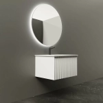 Тумба с раковиной LA FENICE TERRA Bianca 60 белая