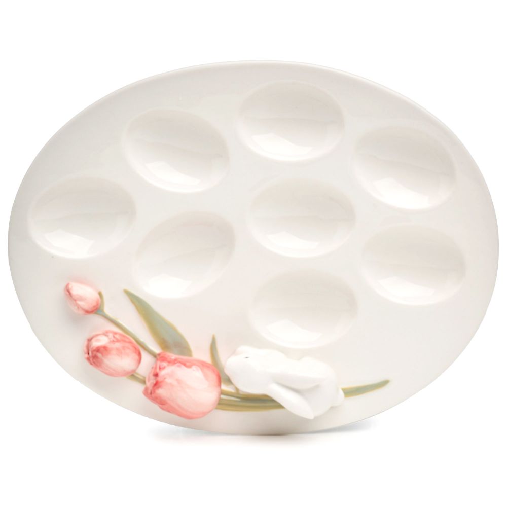 БЛЮДО ДЛЯ 8 ЯИЦ LEFARD "SUNDAY" 23*21*5,5 СМ