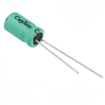 Конденсатор неполярный электролитический 47мкФ 25в NP / 6,3x11 / 85°C / Capxon