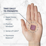 Metagenics, HerWellness™, средство для быстрого снятия стресса, со вкусом ягодного ассорти, 30 жевательных таблеток