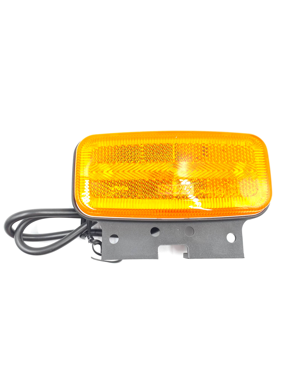Фонарь габаритный Fristom FT-080 Z+K LED c функцией указателя поворота, 12-36В, жёлтый со светоотражателем и кронштейном, (1 шт.)