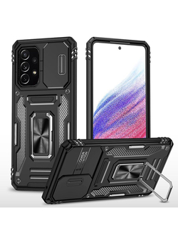 Чехол Safe Case с кольцом и защитой камеры для Samsung Galaxy A53