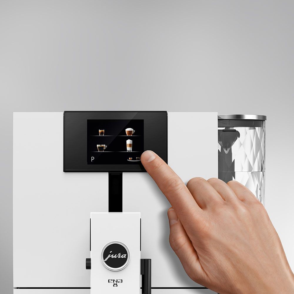 Кофемашина JURA ENA 8 Touch Full Nordic White EA (15332) - 21