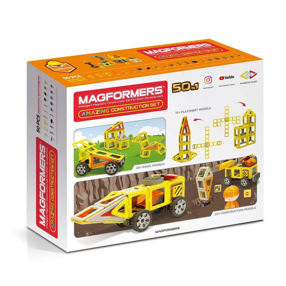 Магнитный конструктор MAGFORMERS Amazing Construction Set