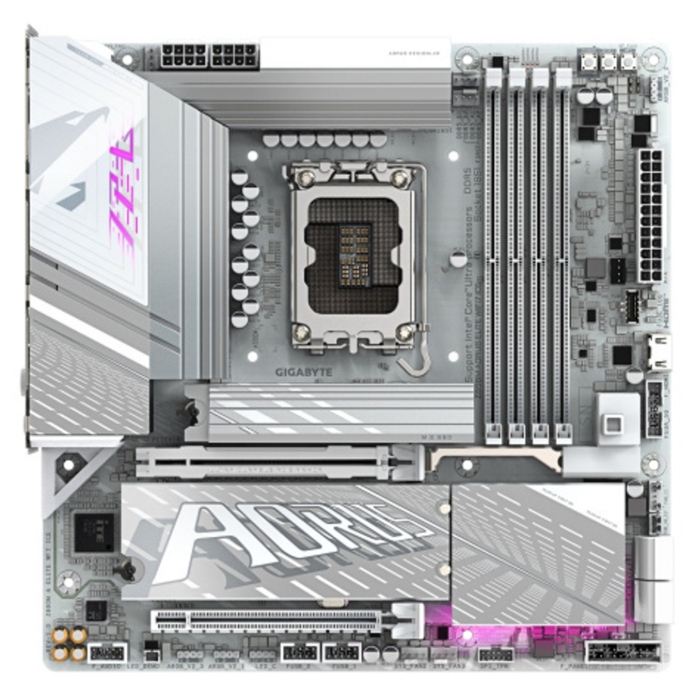 Материнская плата mATX GIGABYTE Z890M AORUS ELITE WF7 ICE