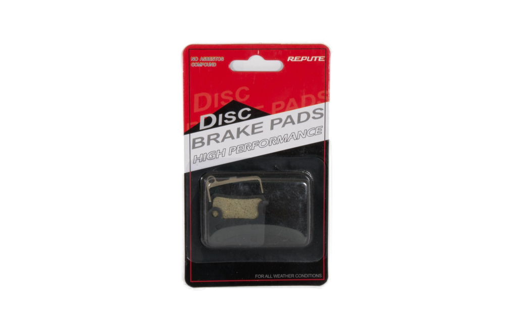 Колодки тормозные REPUTE DISK - HIDRAULIC, с пружиной для Shimano M965/M585/M966/M800/M765 (100/200)