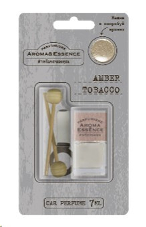 Ароматизатор на дефлектор  Aroma&Essence  Amber Tobacco  7 мл (FOUETTE)