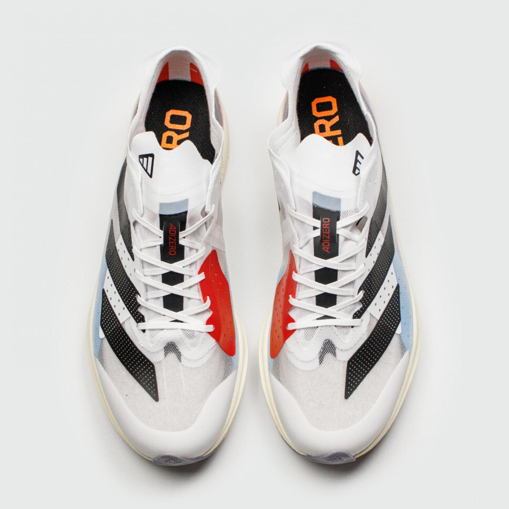 кроссовки Adidas Adizero Takumi Sen 9 White Black Str.